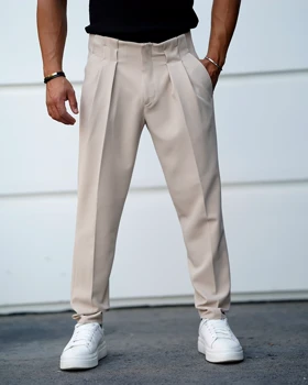 شلوار پارچه‌ای مردانه مام استایل فیت