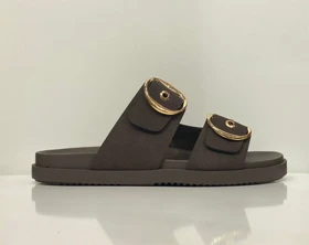 صندل زنانه Hawaii نوبوک- مشکی و قهوه ای