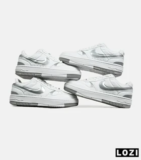 کفش کتانی مردانه و زنانه سفید نقره ای نایک Nike Gama Force Sail