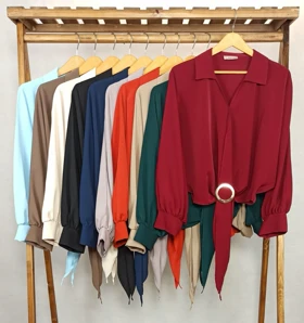 شومیز خفاشی (SO-11-9-755) (زرشکی)