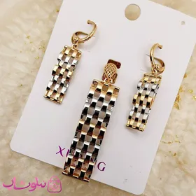 نیم ست زنانه ژوپینگ طرح رولکس دو رنگ