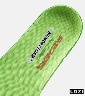 کفش کتانی مردانه و زنانه مشکی سفید اسکیچرز SKECHERS