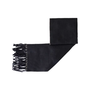 شال گردن دو رو مشکی و بژ