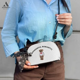 کیف زنانه طرح تدی Women Shoulder Bag A29 (سفید)