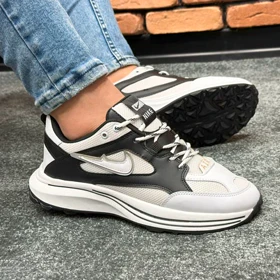 کتانی اسپرت مردانه مدل نایک NIKE رنگ سفید مشکی