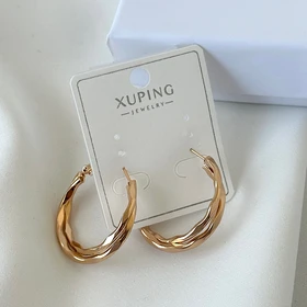 گوشواره حلقه‌ای ژوپینگ کد 173