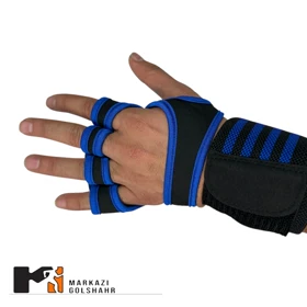 دستکش بدنسازی مچبند دار کد y-10