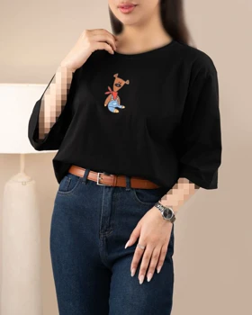 تیشرت نخ و پنبه تدی کد 29440