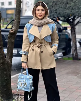 بارانی آستردار کتان زارا