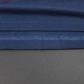 تیشرت آستین کوتاه مردانه روان بخش مدل کلاسیک رنگ سرمه ای