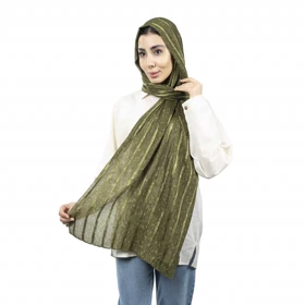 شال طرح راه راه زنانه - 39251738