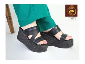صندل و روفرشی طبی زنانه لژدار 1-580