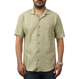 پیراهن آستین کوتاه مراکشی مردانه مدل 6211817