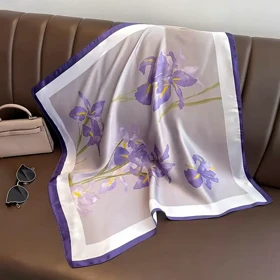 مینی اسکارف بنفشه (قواره 70) 30225