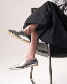کالج زنانه مدل Stradivarius Flat shoes - FSi2404