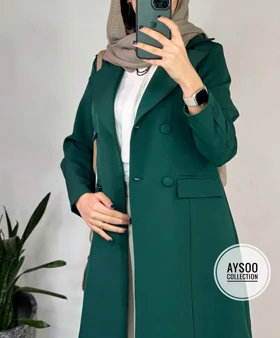 مانتو کتی بلند آتنا