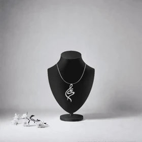 پلاک اسم علی و زنجیر