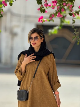 پیراهن مانتویی سوگل