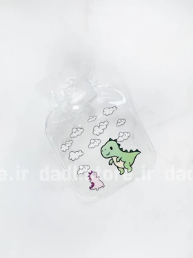 کیسه آب گرم سایز کوچک شفاف فانتزی