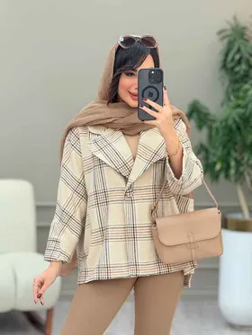 پالتو چهارخونه فروغ