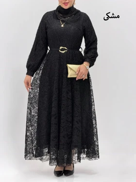 3921-پیراهن ماکسی عروس