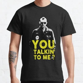 تیشرت راننده تاکسی | تیشرت Taxi Driver طرح You talkin' to me کد 117469