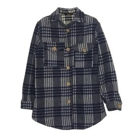 شکت زنانه چهارخونه پشمی