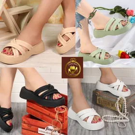 دمپایی روفرشی لژدار زنانه F 210 در 4 رنگ