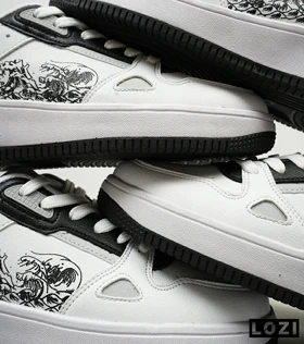 کفش کتانی مردانه سفید NIKE AirForce Draw