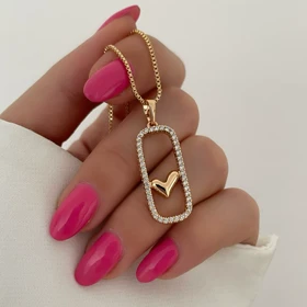 گردنبند قلبی ژوپینگ