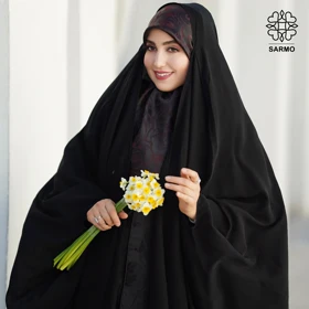 چادر عربی کرپ اندونزی