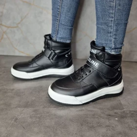 کفش دخترانه زمستانی سلین ساق‌دار