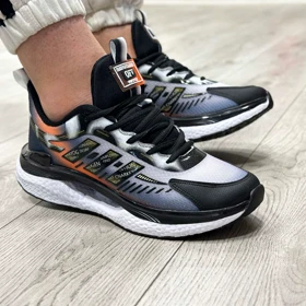 کتانی اسپرت مردانه مدل ADIDAS آدیداس رنگ نارنجی مشکی