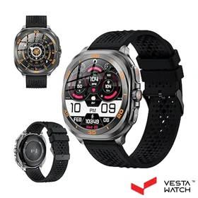 ساعت مچی هوشمند سوئیس میلیتاری SWISS MILITARY مدل SM-WCH-DOM7-GUNF-BLKS