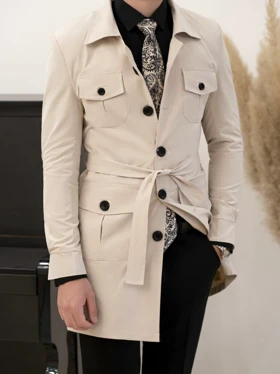 بارانی5دکمه 4جیب کد r111