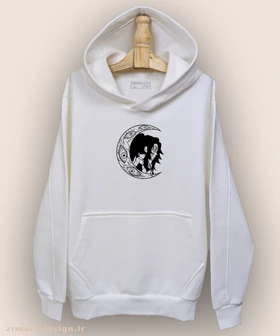 هودی مردانه و زنانه طرح شیطان کش شخصیت کوکوشیبو کد 993