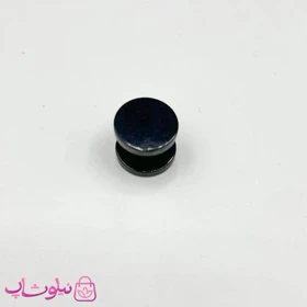 پیرسینگ گوش طرح دایره مشکی قطر 1 سانت