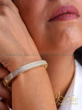 دستبند زنانه طرح طلا - جواهری کد B2168