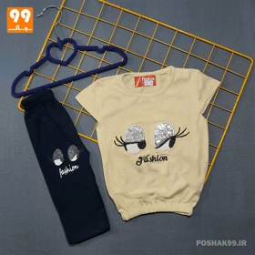 تاپ شلوارک دخترانه
