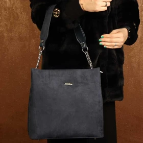 کیف دوشی زنانه بیورا مدل جیر کد zf611