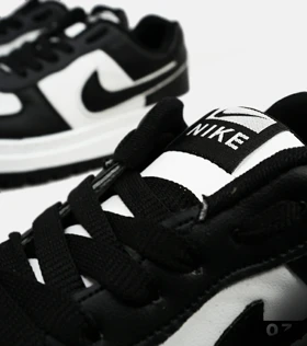 کفش کتانی بزرگ پا مشکی سفید نایک NIKE AIR FORCE