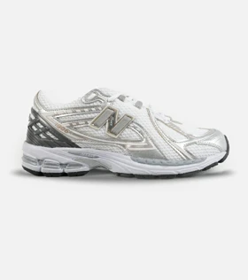 کفش کتانی سفید طوسی طلایی Newbalance 1906R