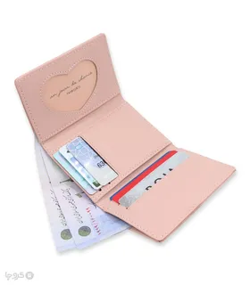 کیف پول دخترانه تاشو دکمه دار Taomicmic تائومیک میک کد Y8395 طرح گربه