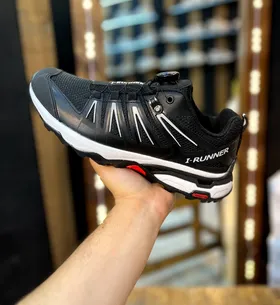 کفش کتانی قرقره ای اسپرت مناسب پیاده روی و روزمره سالامون salamon مدل i runner