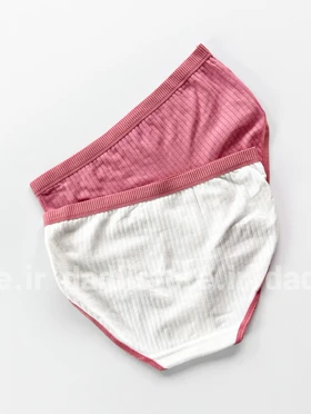 شورت اسلیپ نخ پنبه عروسکی طرح گیلاس