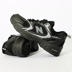کفش کتانی نیوبالانس 530 تمام مشکی کد 269891