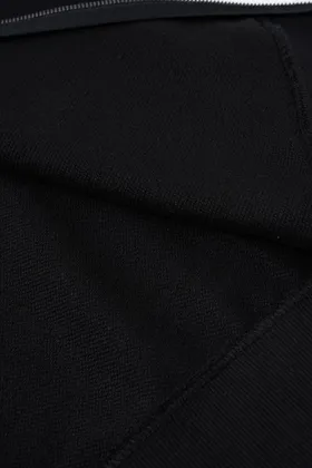 سویشرت مردانه مشکی مورب پایه M3535