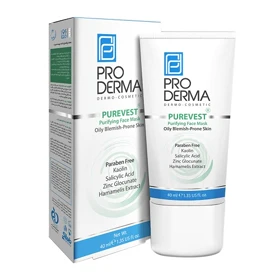 ماسک پاکسازی کننده پوست صورت پرودرما 40 میل
