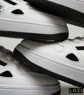 کفش کتانی مردانه سفید مشکی NIKE AirForce Draw