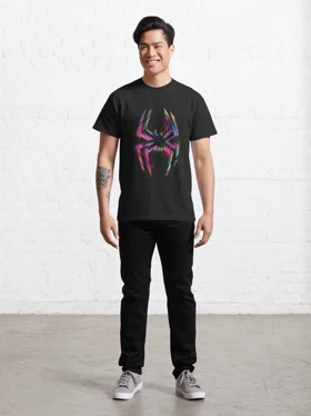 تیشرت spiderman spider verse تیشرت مرد عنکبوتی طرح spiderverse